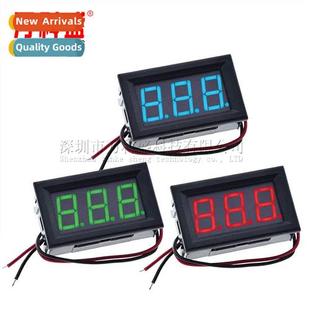 inch DC5V Voltmeter wire Voltme Digal 0.36 Two 120V