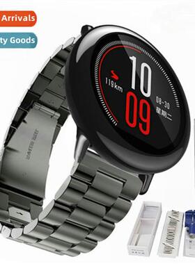 适用ticwatch pro stainless steel ticwatch c2 metal bracelet