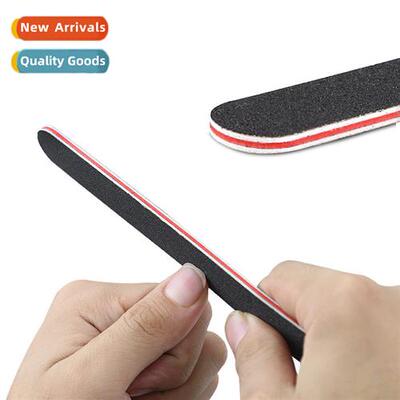 Heart Black S Rectangular Toenail Thwart Nail Polish Strips