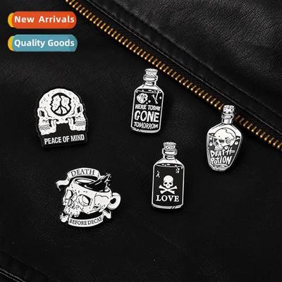 Europe and  Uned States new punk series alloy brooch creativ