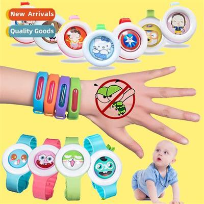 Carto luminous mosquo repellent bracelet flash watch plant e