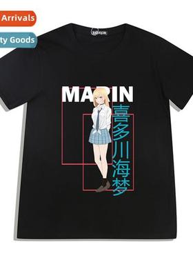 Shift Dolls Falling in Love Kagawa Kaim Anime Printed Cott T