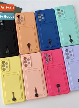 适用Samsung S23Ultra anti-drop card case A52 cell ph case A5