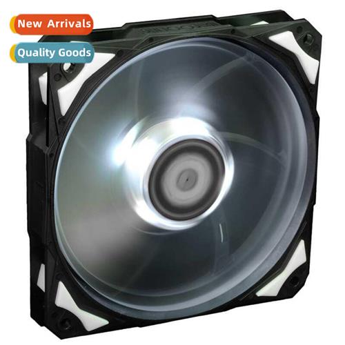 PL 12025 12cm , Blue, Whe  Green 4PIN Razzle Fan wh Shock Ab