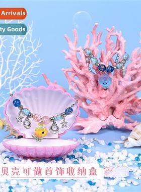 Childrens beading ltle girl bracelet threading beads hmade d