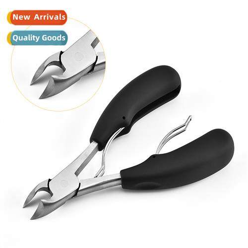 Stainless steel beveled mouth dead skin pliers toe nail clip