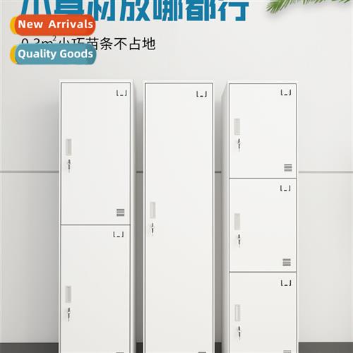 Steel thickened single-door locker wh locking disassembled i