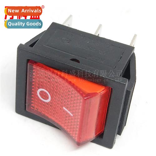 Double-knife boat s KCD4-202 red 6-pin 2-speed wh light KCD2