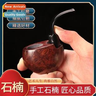 pipe wood creative pocket dry New solid hear