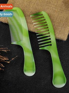 Anti-static ox horn comb folded whout losing teeth wide toot