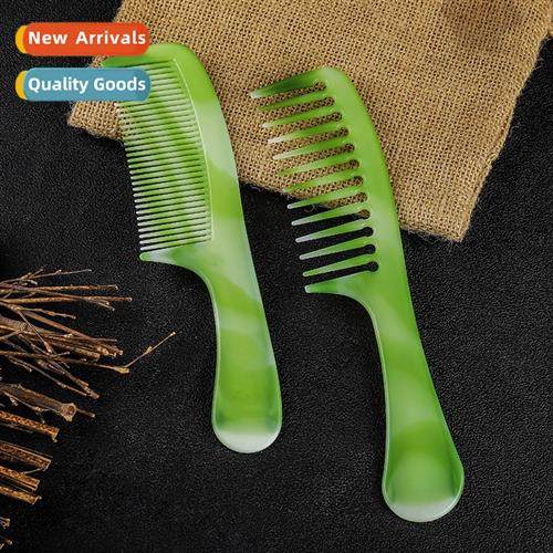 Anti-static ox horn comb folded whout losing teeth wide toot