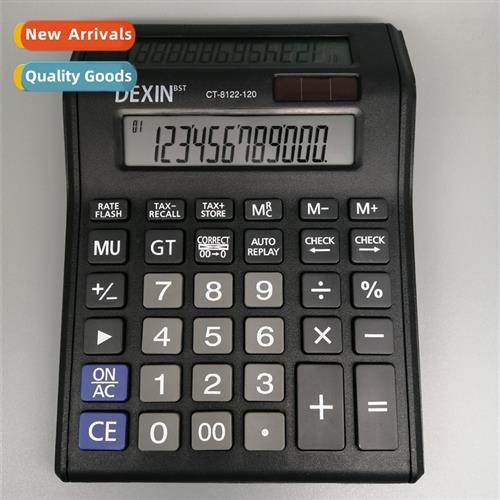 DEXIN CT-8122-120 Creative Gift Dual Screen Calculator for O