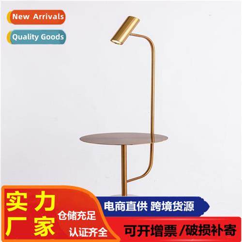 Post-modern minimalist bedroom bedside wh cfee table floor l