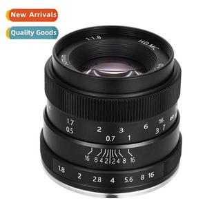 适用Fuji Can Fixed M43 Nikon Sony Lens Micro Focus F1.8 50MM