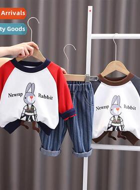 Small childrens clothing n spring new childrens sweater set