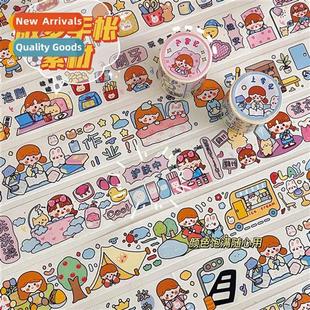 lazy diary hbook tape ins stickers decorative material hbook