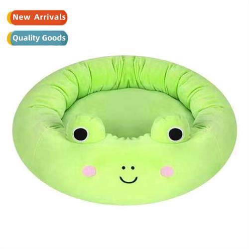 Carto frog octopus pineapple dolphin round pet dog kennel ca