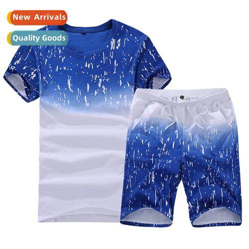 2017 summer new mens short-sleeved T-shirt n sports su clos