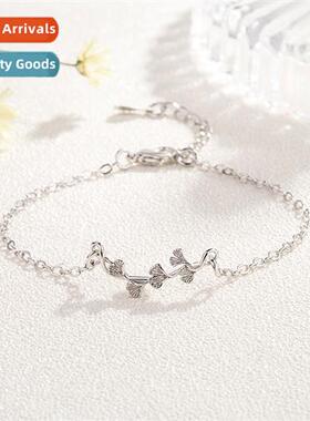 n small fresh Mori system ginkgo biloba bracelet female simp