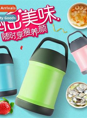 Stainless steel vacuum insulati pot stew pot stew porridge g