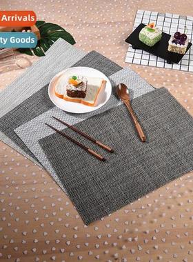 Western food mat Teslin PP placemat Multi-functial heat insu