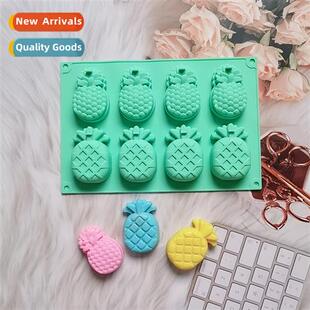 8 Pineapple 18 Cake Silice Mold Candy Dessert Mold Kchen Bak