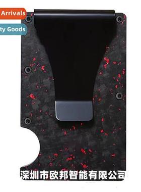 Forged Pattern Card Holder RFID Metal Card Case Card Holder