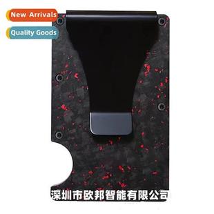 Pattern Metal Card RFID Case Holder Forged