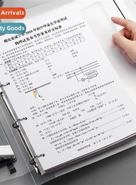 Four-hole a4 perforated flipchart binder folder data book fi