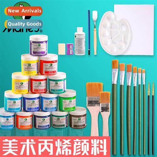 Acrylic paint set tools fluid painting wall painting waterpr