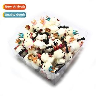 puppy dog travel tie bow clips gifts fair temple mascot Dog