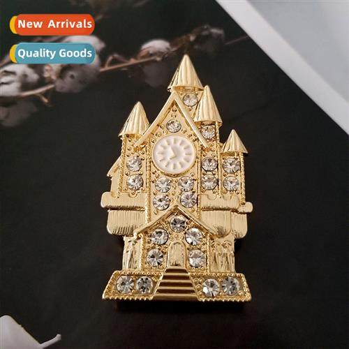 New playground   magic castle drip oil enamel color rhineste