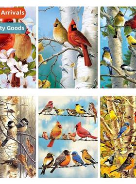 New cross stch hmade applique diamd painting e bird diamd pa