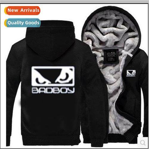 UFC Ultimate Fighting Hooded Sweatshirt Badboy Zipper Sweats