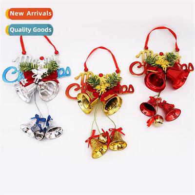 New Christmas bells 20cm English letter plate angel Christma