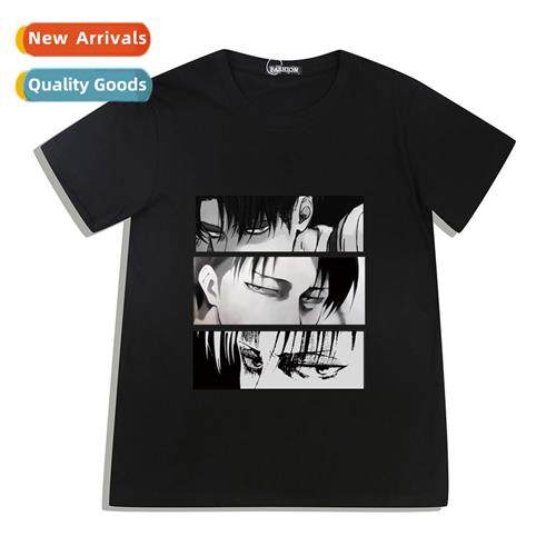 2022 Summer New Attack On Tan T-Shirt Attack On Tan Print Ha