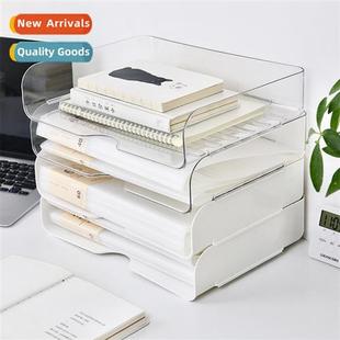 organizer file shelf fice boo Transparent desk desktop