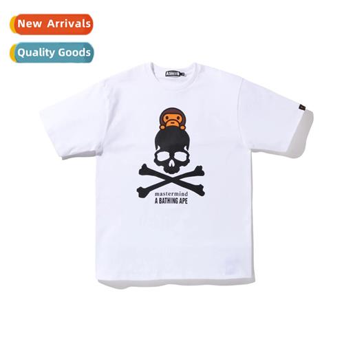 Japanese tide br apes skull co-bred short-sleeved men  women