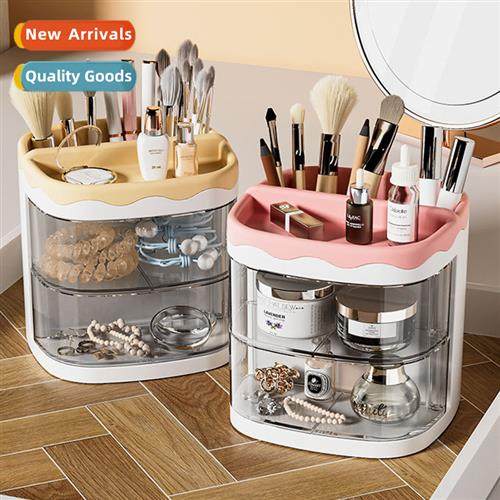 Desktop Statiery Office Supplies Storage Box Cute Lipstick J
