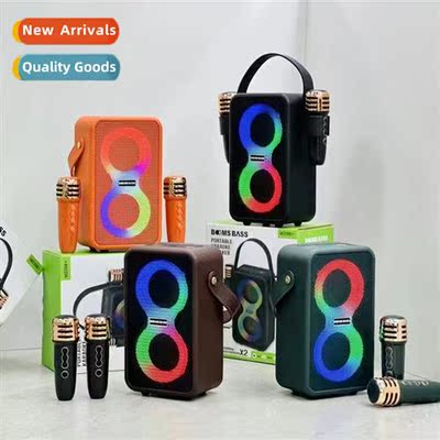 The new M2208 + Bluetooth speaker wireless microphe dazzle c