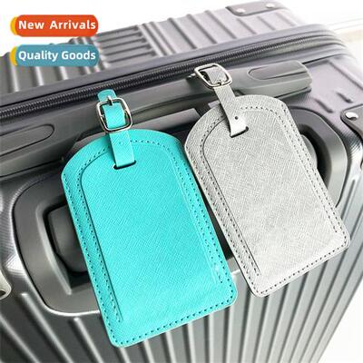 Multi-color crosshatch oiled edge double layer wh card pu le