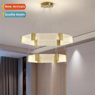 living room ring Simple showroom modern chelier house