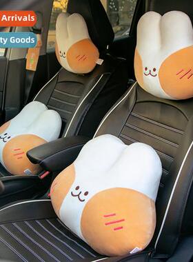 Car headrest neck pillow carto cute creative cushi car seat