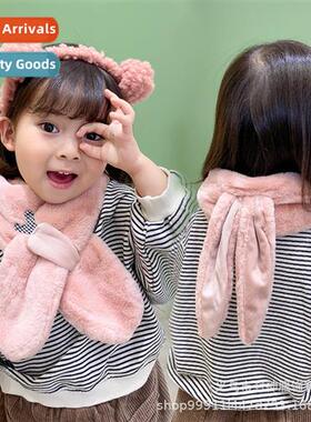 0-10 years old childrens scarf parent-child scarf plush imat