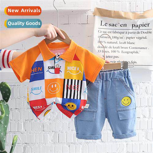 Boys summer su 2023 new baby n casual clos children cool hso