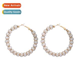 Large circle earrings 2022 new tide earrings senior persal