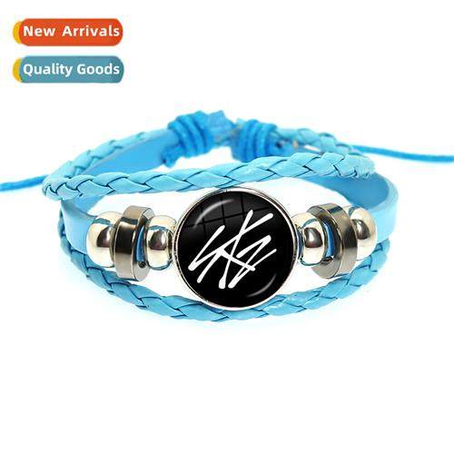Kpop straykids star peripheral time gemste bracelet straykid
