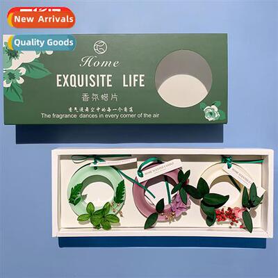 Ring Aromarapy Wax Tablet Bedroom Closet Dried Flower Fragra