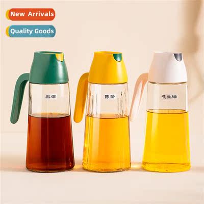 Automatic opening  closing glass oil jug leak-pro kchen hous