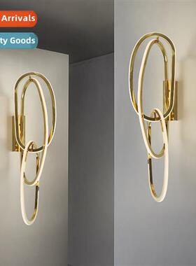 Post-modern minimalist sa wall lamp background minimalist ge